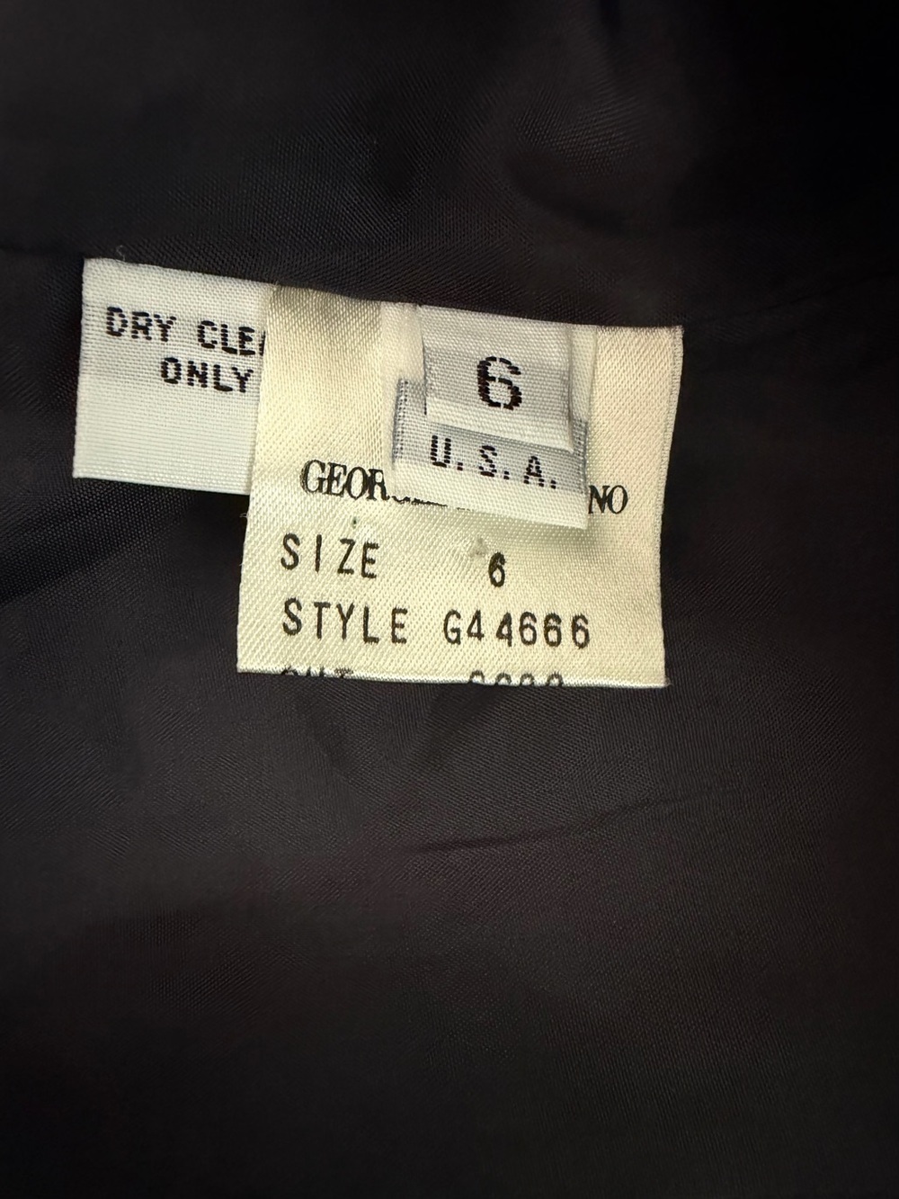 Vintage Georges Marciano Short Sleeve Blazer Jacket - Picture 7 of 9